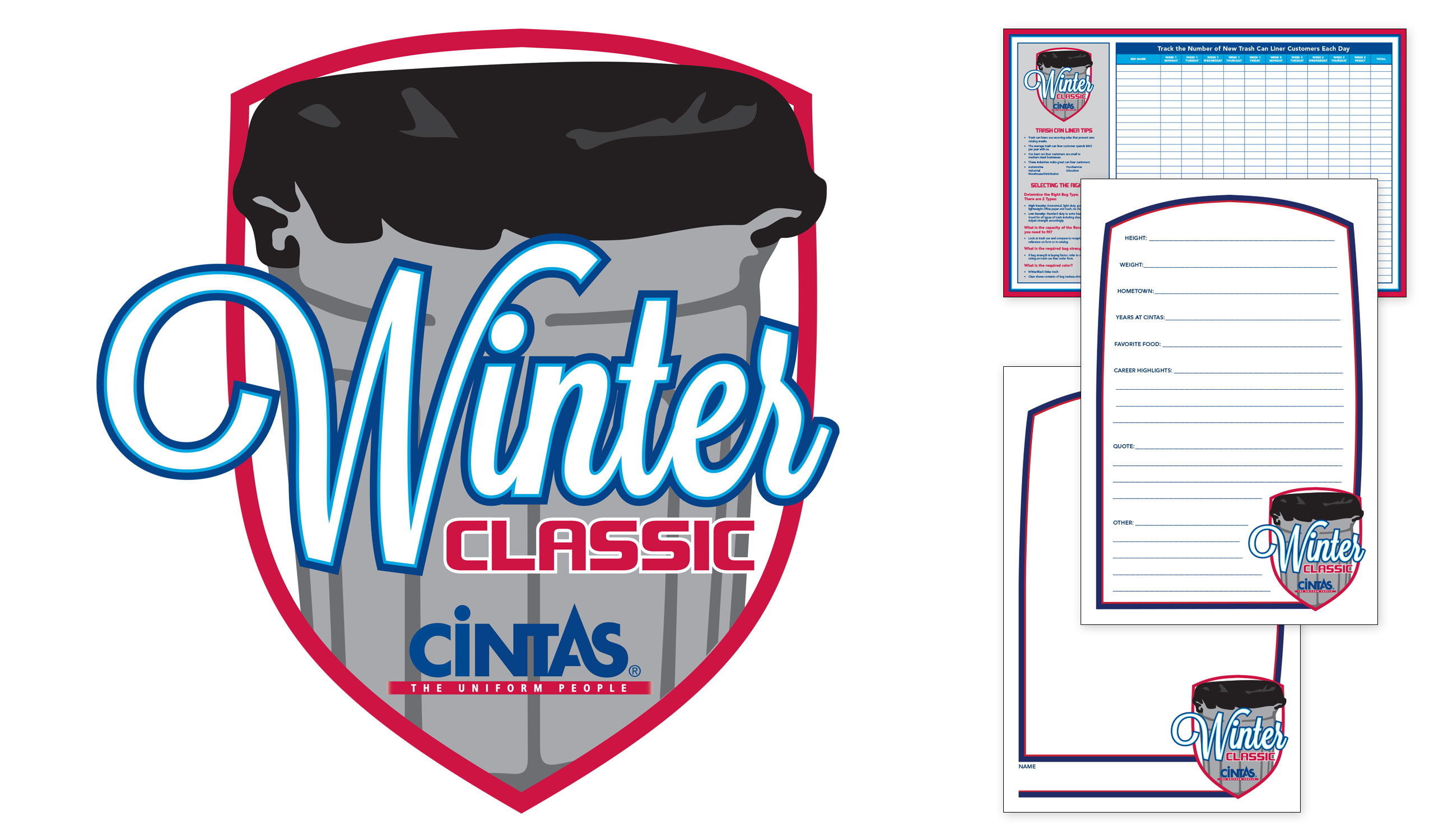 logo created for an internal sales contest