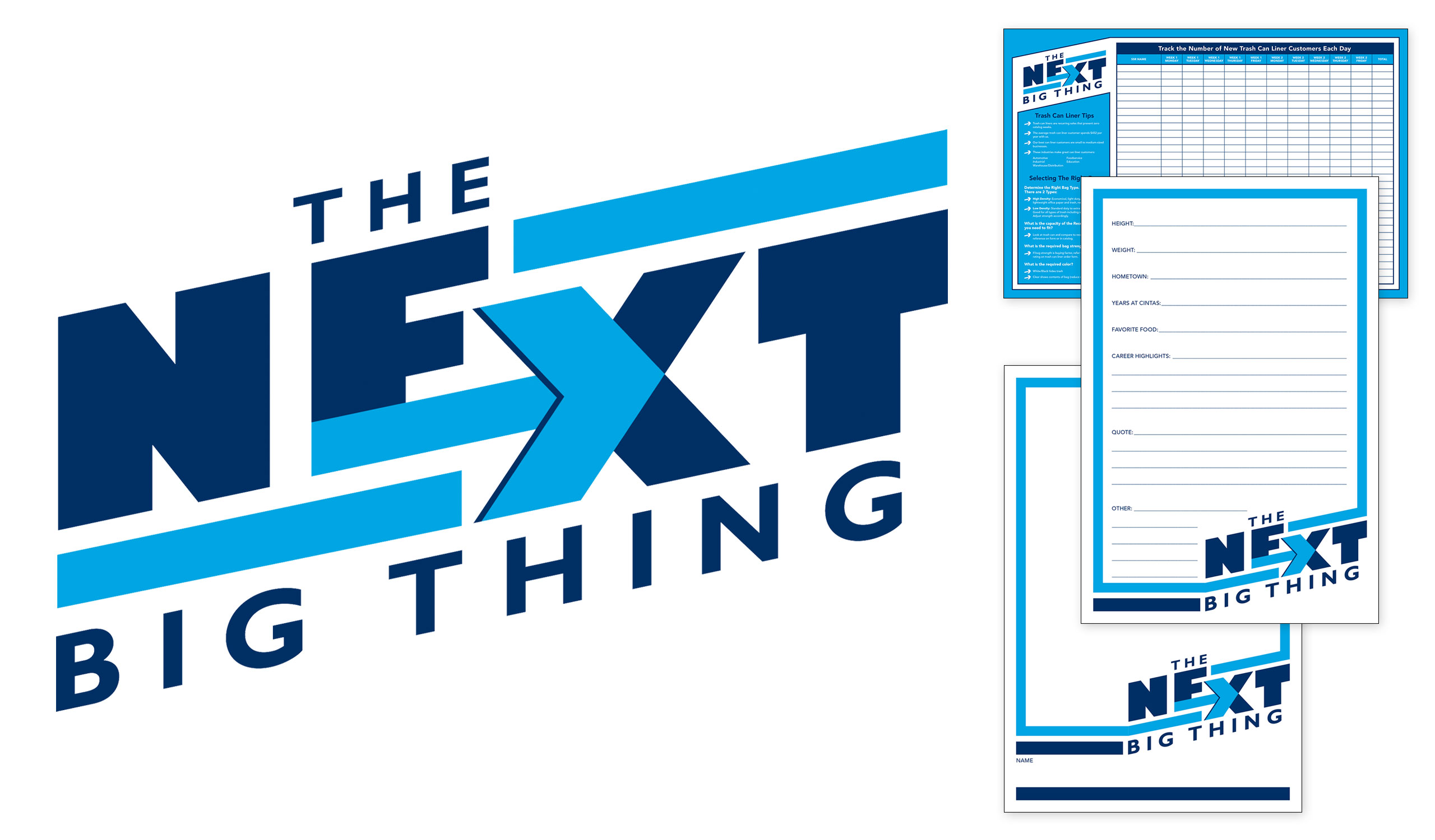 logo created for an internal sales contest