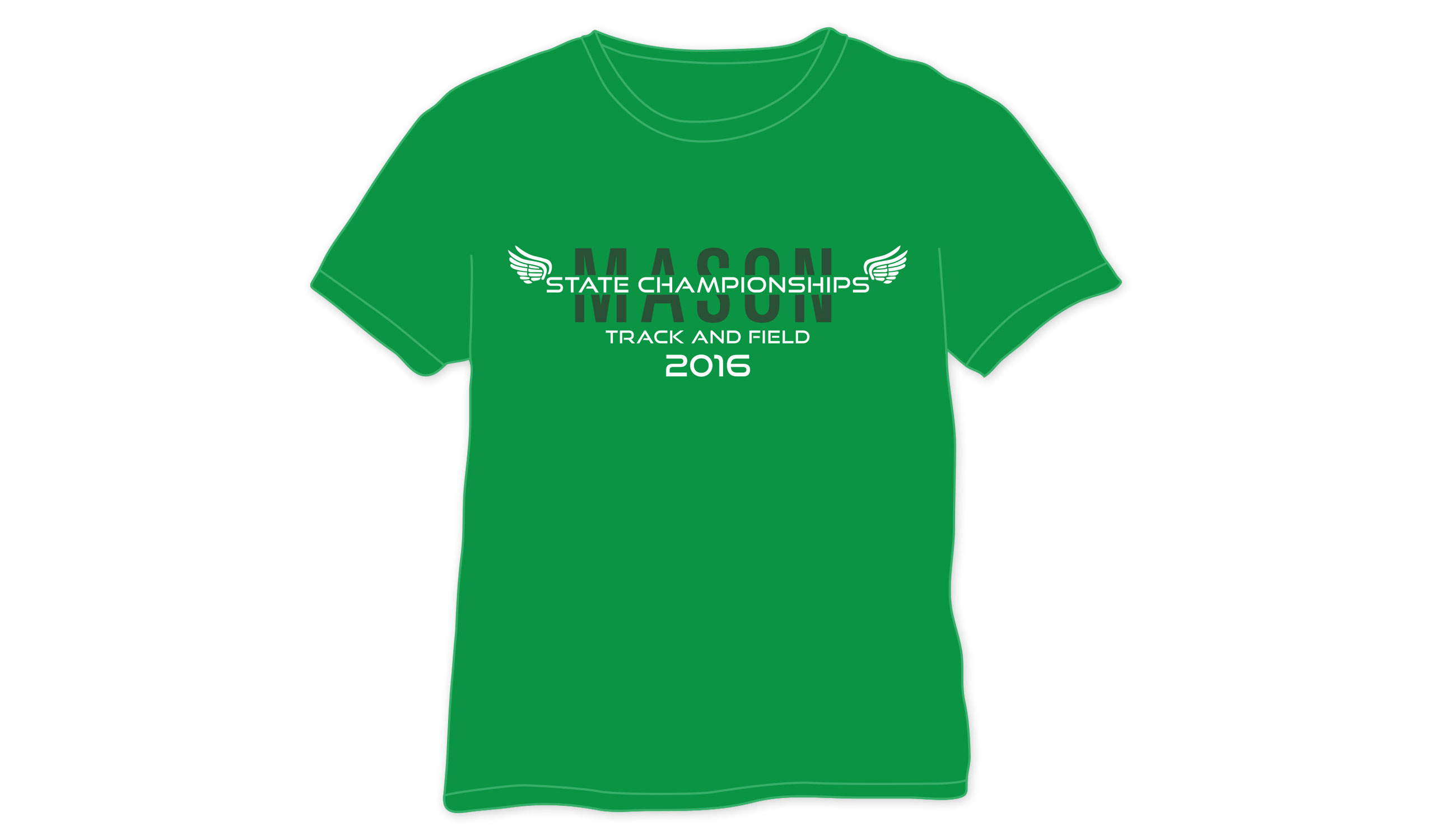t-shirt for high school cross country meet